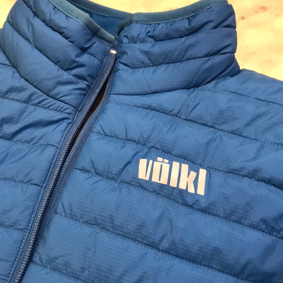 Volkl Featherless Down Alternative Jacket Blue US Size 8 M Like new! - Picture 3 of 6
